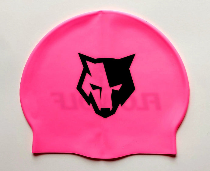 FLOWOLF Silicone Swim Cap - Fluo Pink