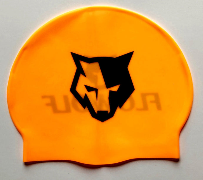 FLOWOLF Silicone Swim Cap - Fluo Orange
