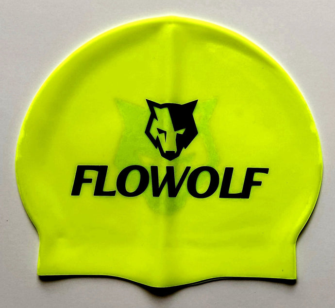 FLOWOLF Silicone Swim Cap - Fluo Yellow