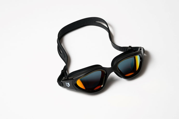 FLOWOLF FH1 Open Water Goggles - Polarized Mirror
