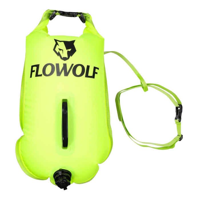 FLOWOLF Double Chamber Tow Float - Fluo Yellow