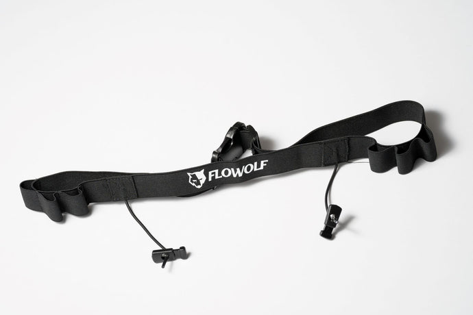 FLOWOLF Elastic Number Belt Strap - Black